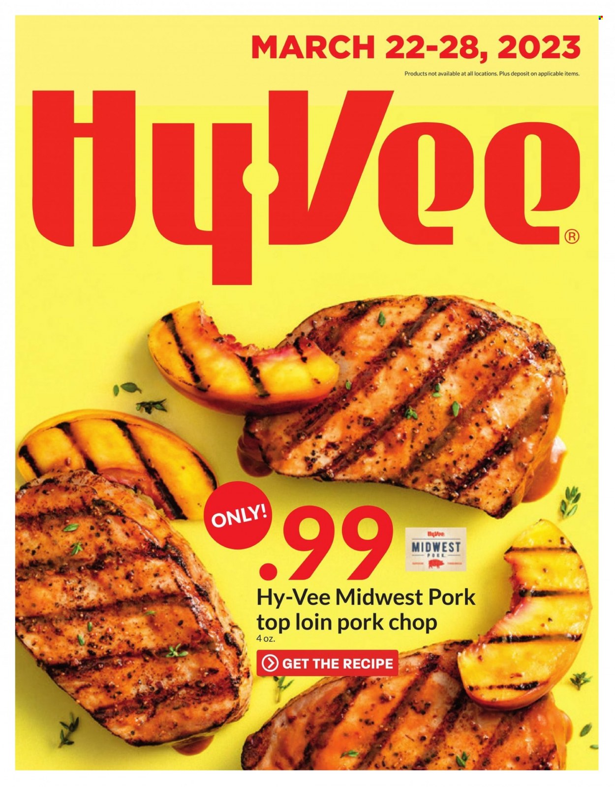 Hy-Vee ad - 03/22/2023 - 03/28/2023. Page 1