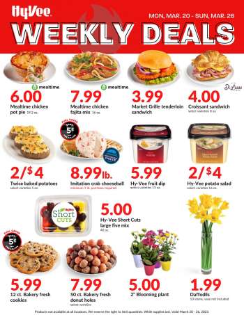Hy-Vee Flyer - 03/20/2023 - 03/26/2023.