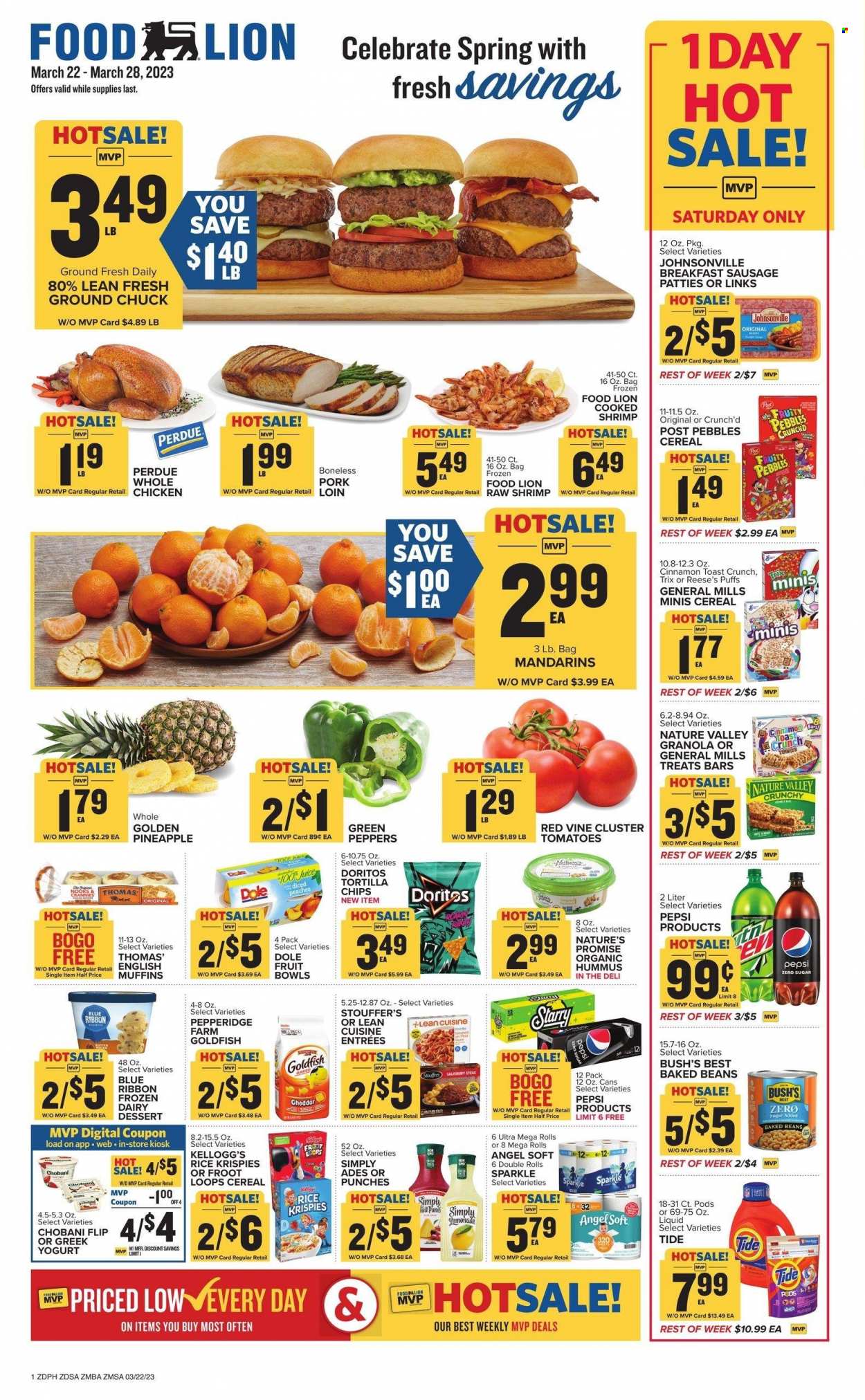 Food Lion ad - 03/22/2023 - 03/28/2023. Page 1