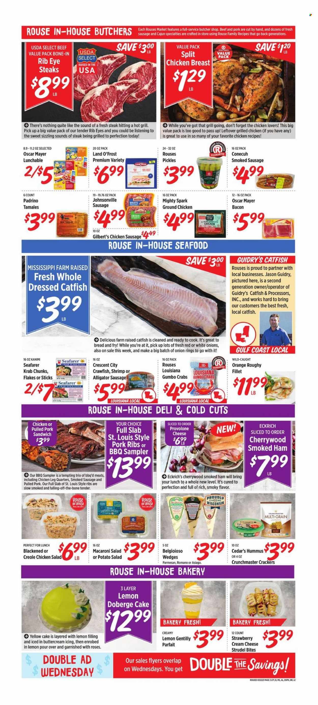 Rouses Markets ad - 03/22/2023 - 03/29/2023. Page 2