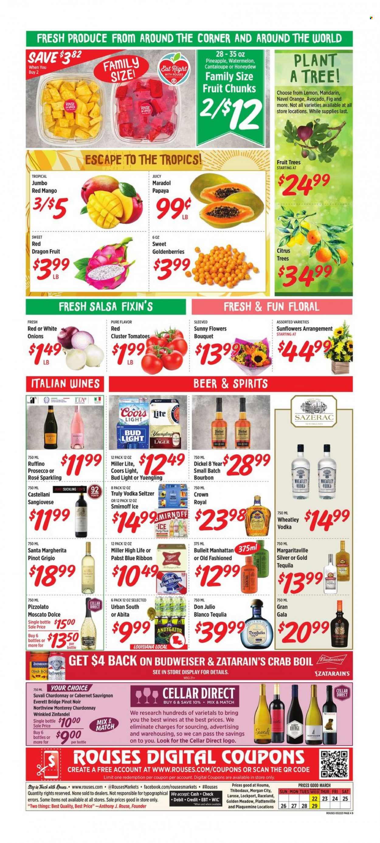 Rouses Markets ad - 03/22/2023 - 03/29/2023. Page 4