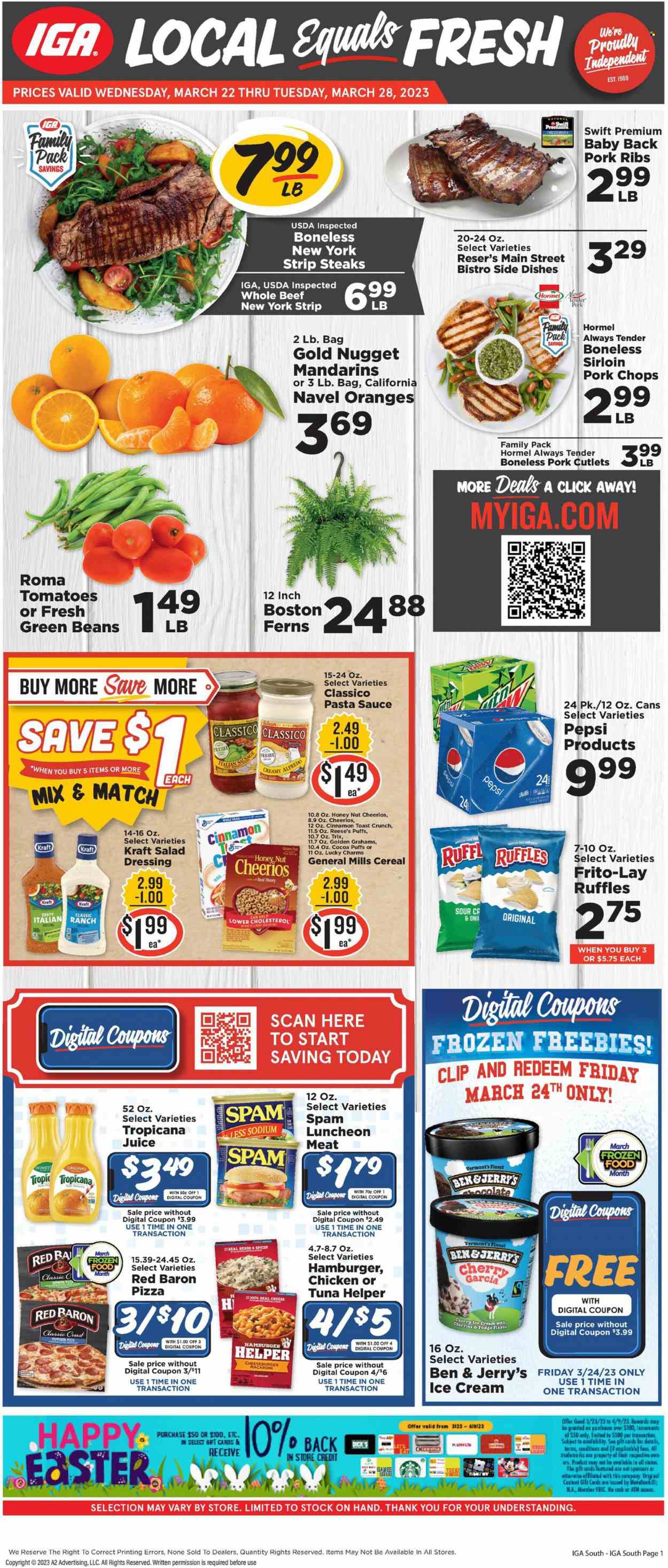 IGA ad - 03/22/2023 - 03/28/2023. Page 1