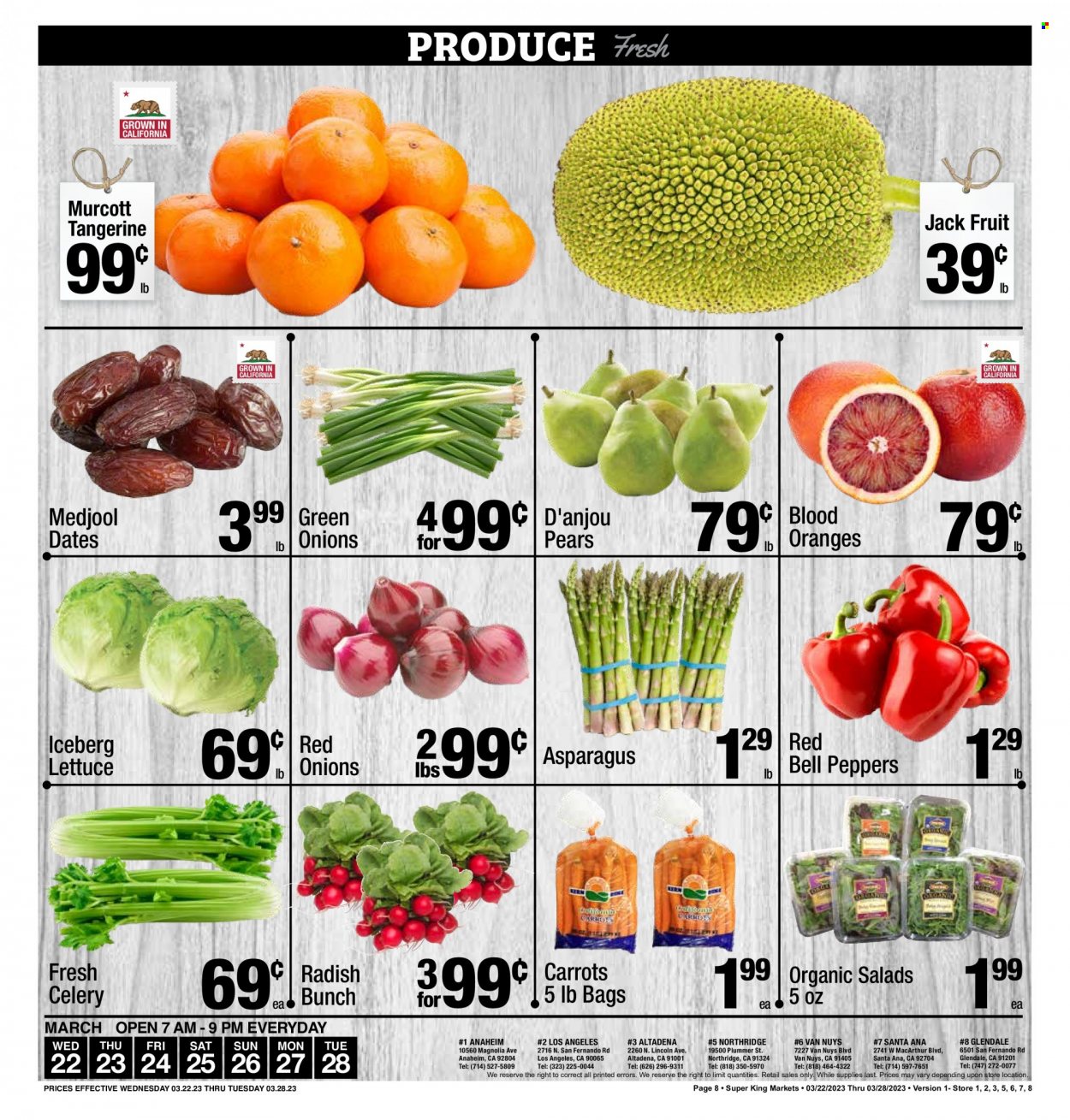 Super King Markets ad - 03/22/2023 - 03/28/2023. Page 8
