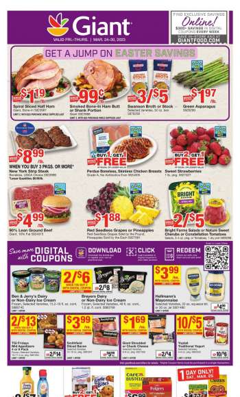 Giant Food Flyer - 03/24/2023 - 03/30/2023.
