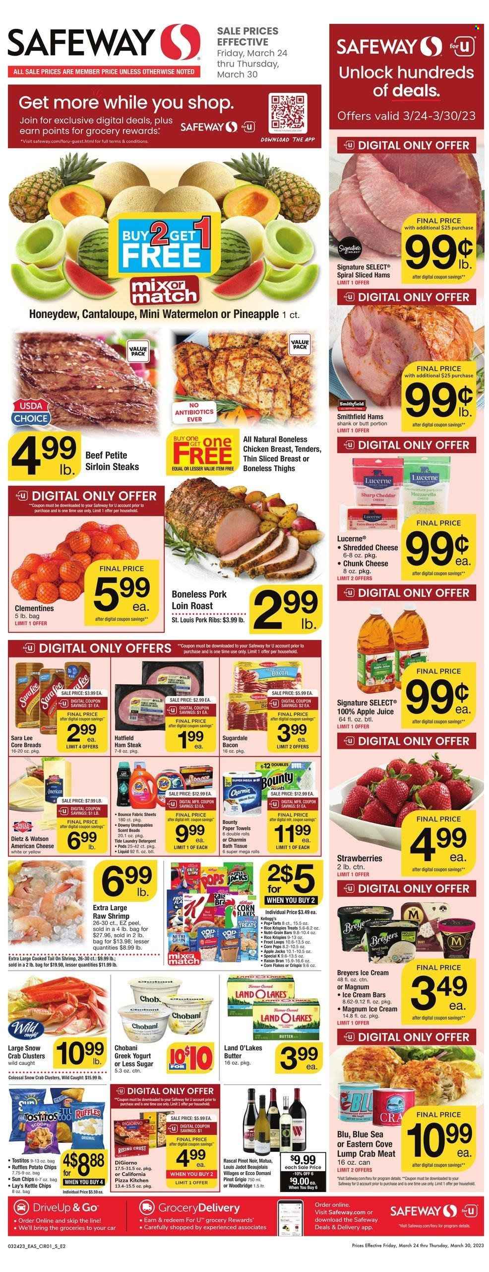 Safeway ad - 03/24/2023 - 03/30/2023. Page 1