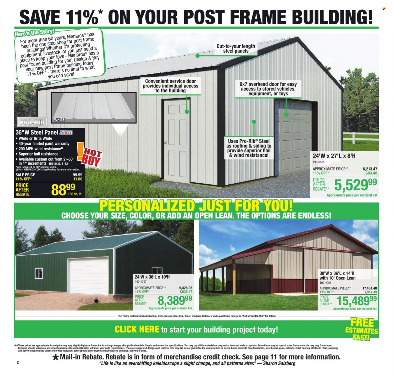 Menards ad - 03/23/2023 - 04/02/2023. Page 4
