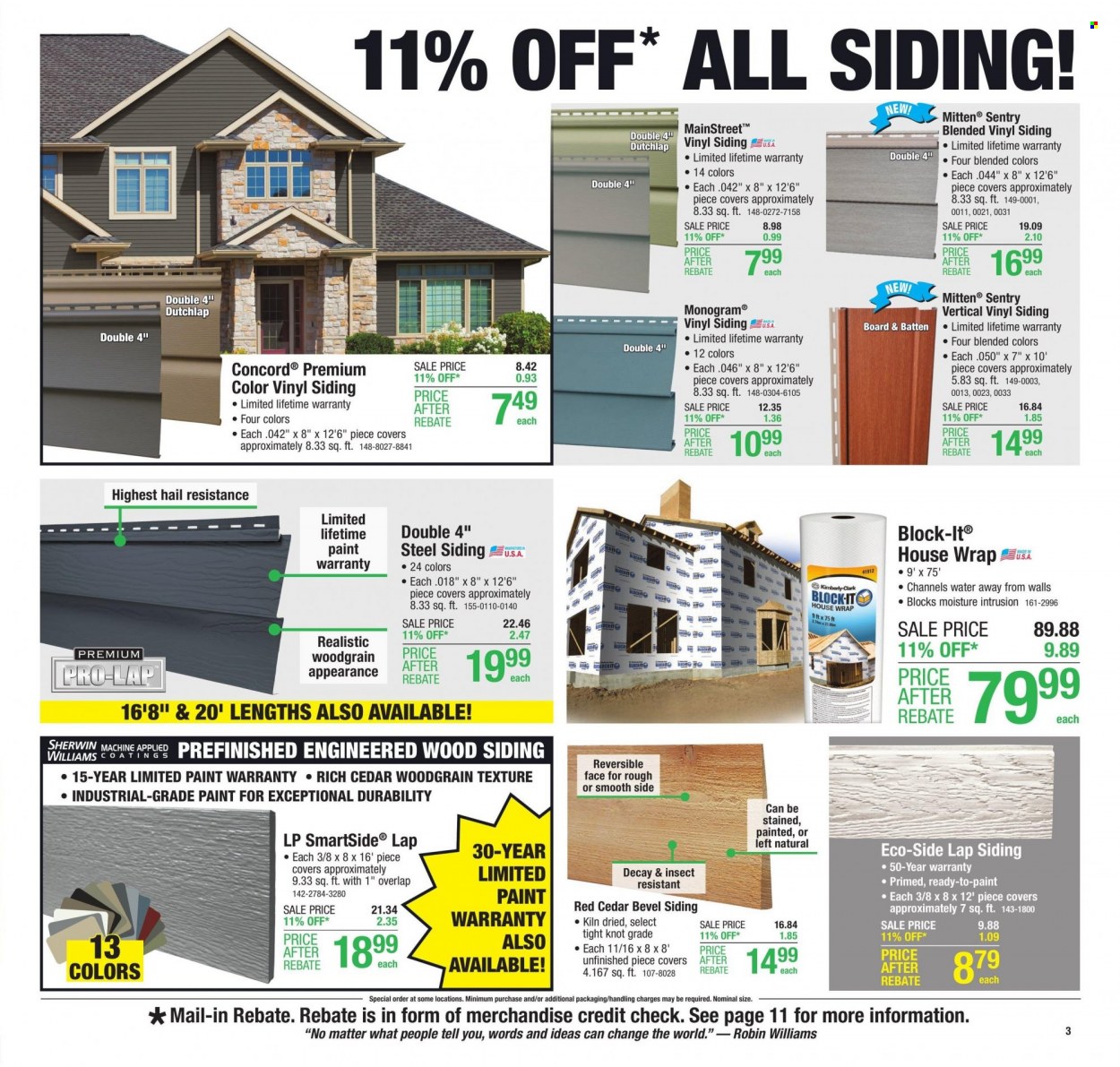 Menards ad - 03/23/2023 - 04/02/2023. Page 7