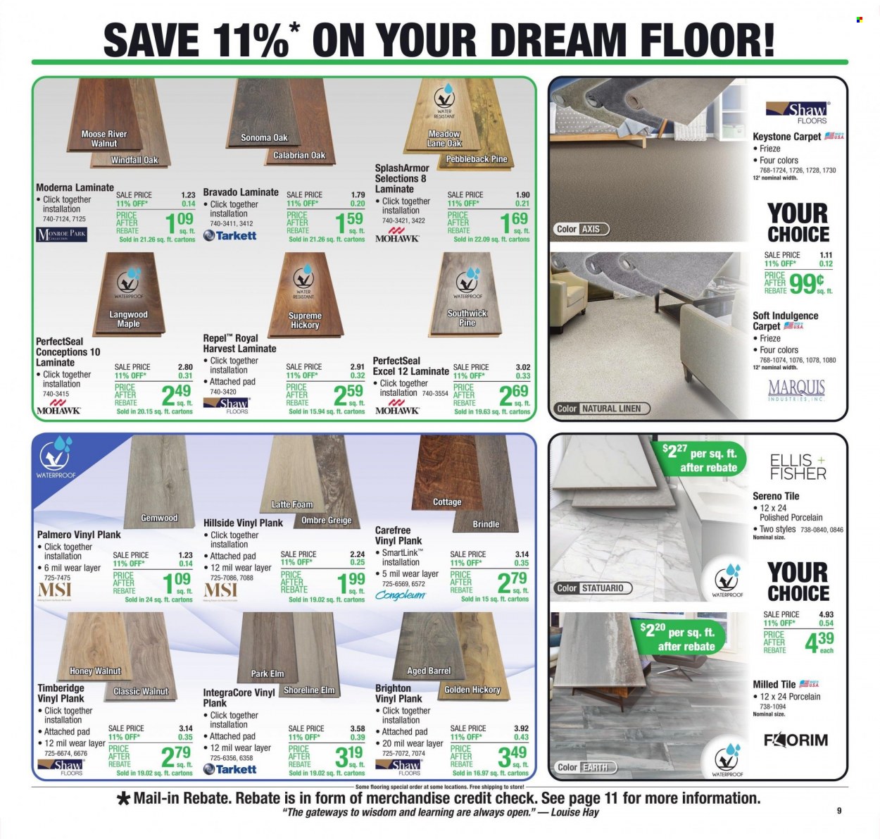 Menards ad - 03/23/2023 - 04/02/2023. Page 17