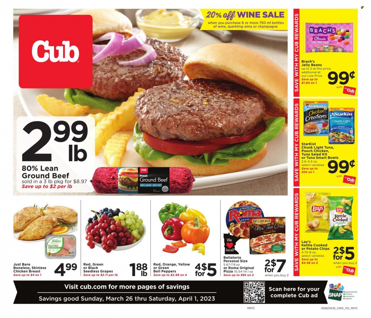Cub Foods ad - 03/26/2023 - 04/01/2023. Page 1