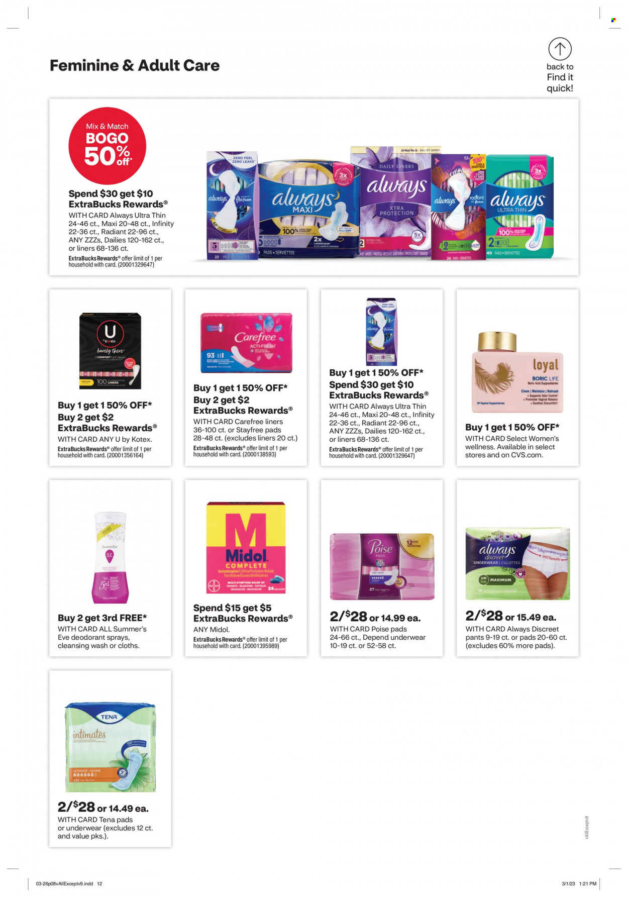 CVS Pharmacy ad - 03/26/2023 - 04/01/2023. Page 10