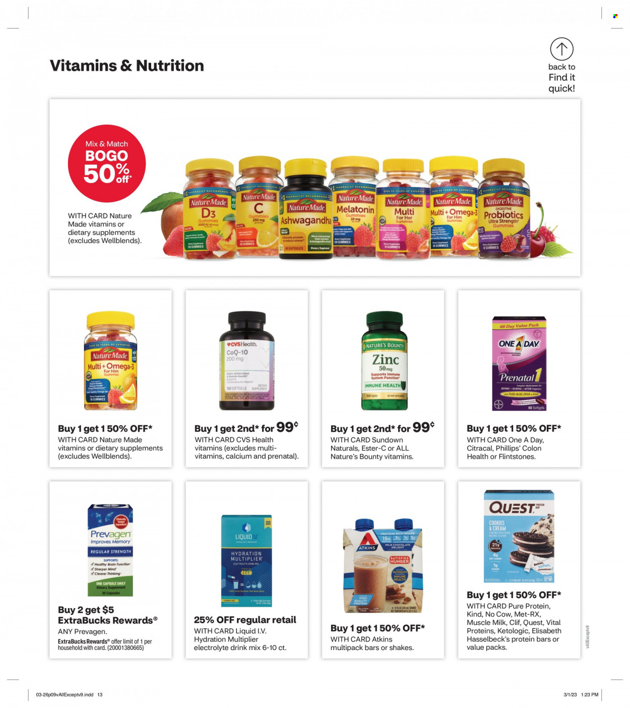CVS Pharmacy ad - 03/26/2023 - 04/01/2023. Page 11