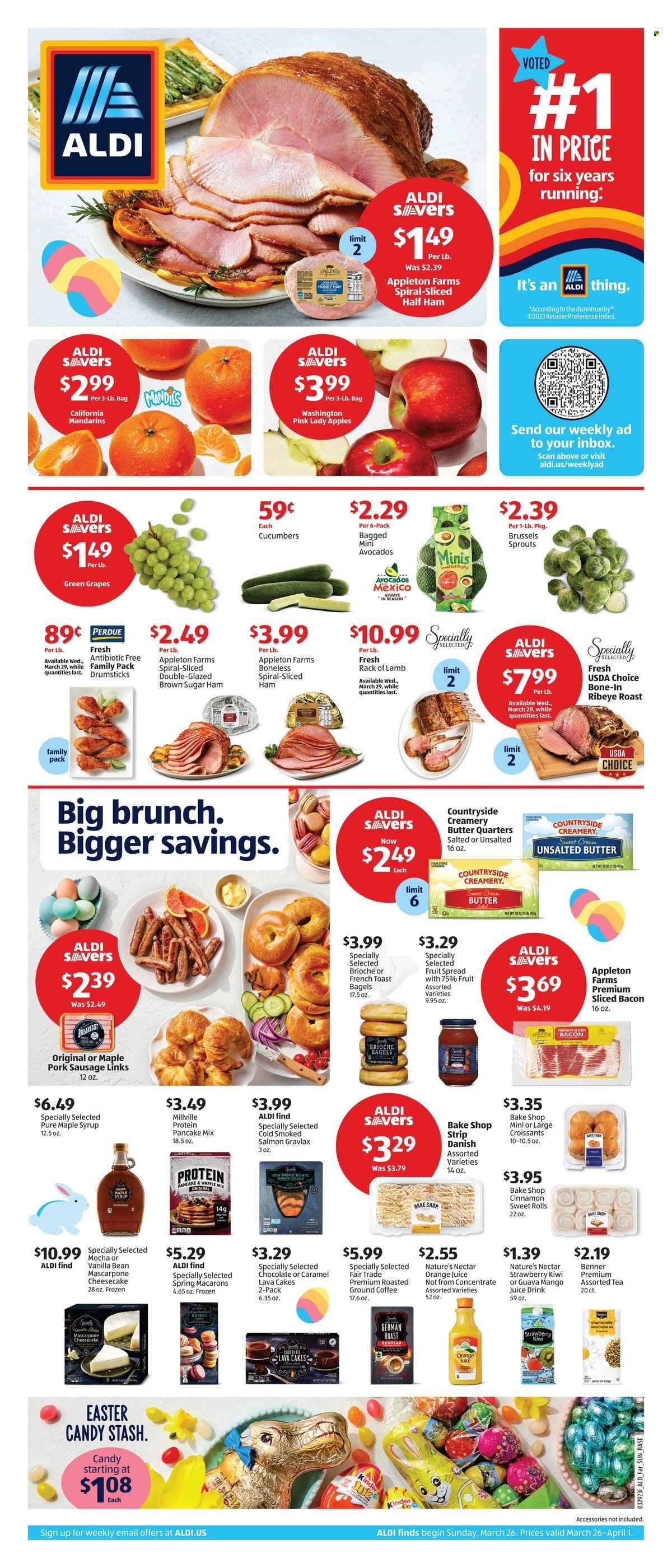 ALDI ad - 03/26/2023 - 04/01/2023. Page 1