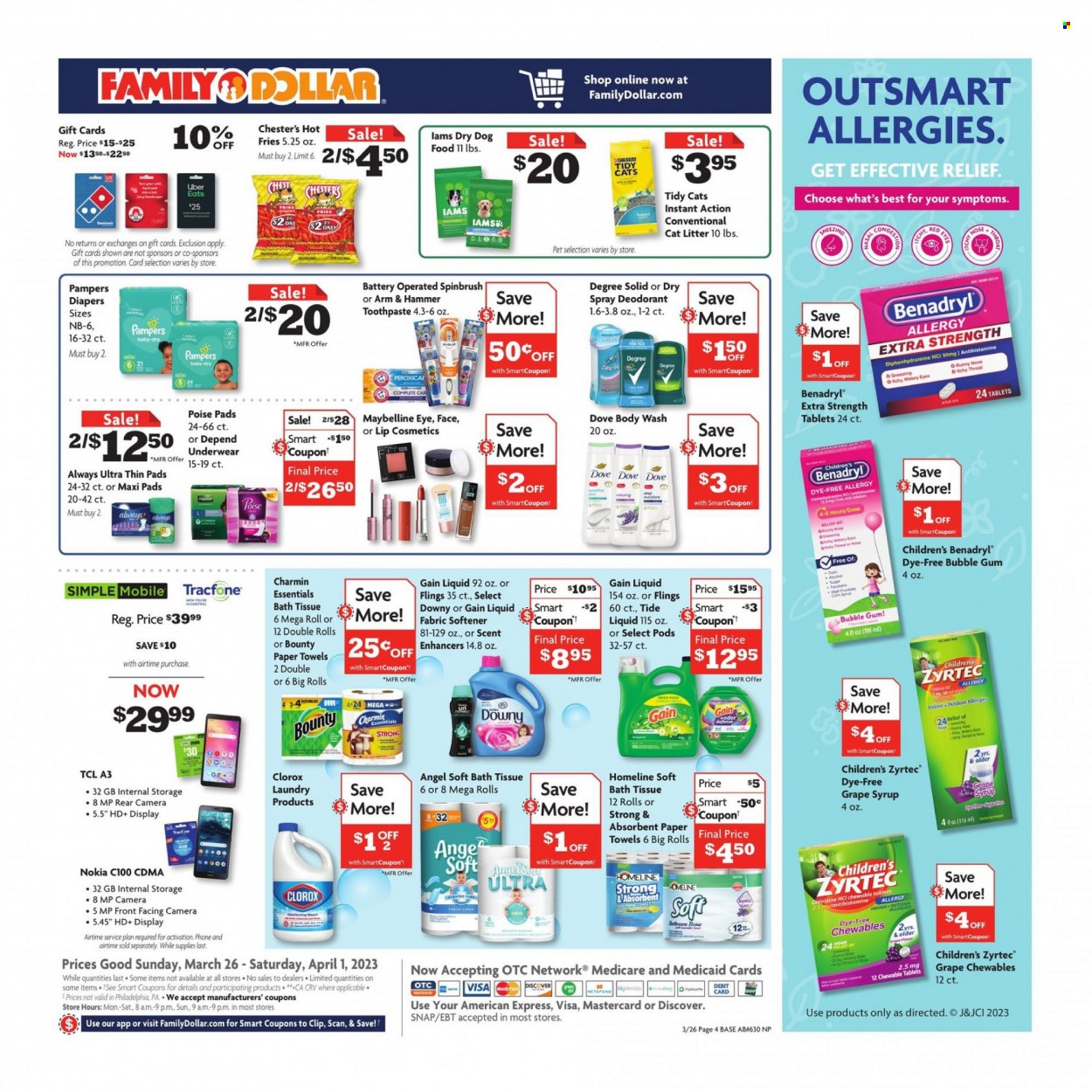 Family Dollar ad - 03/26/2023 - 04/01/2023. Page 9