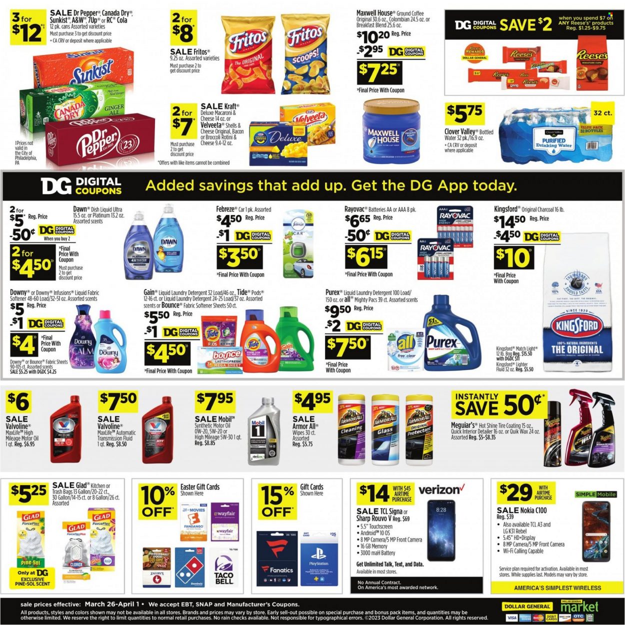Dollar General ad - 03/26/2023 - 04/01/2023. Page 2