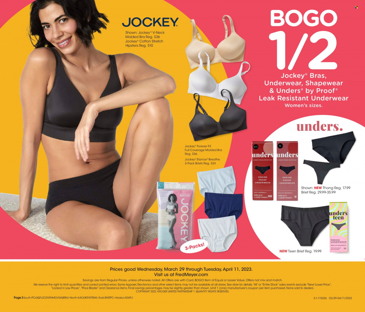 Fred Meyer ad - 03/29/2023 - 04/11/2023. Page 3