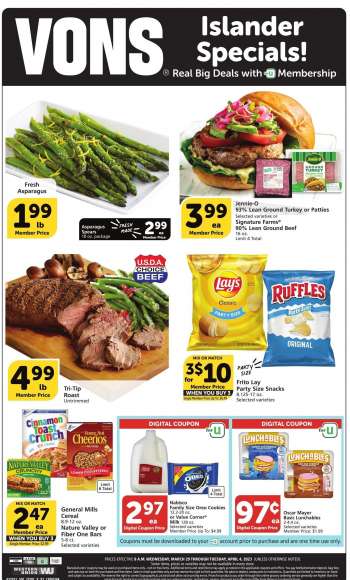 Vons Flyer - 03/29/2023 - 04/04/2023.
