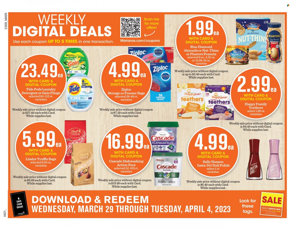 Mariano’s ad - 03/29/2023 - 04/04/2023. Page 4