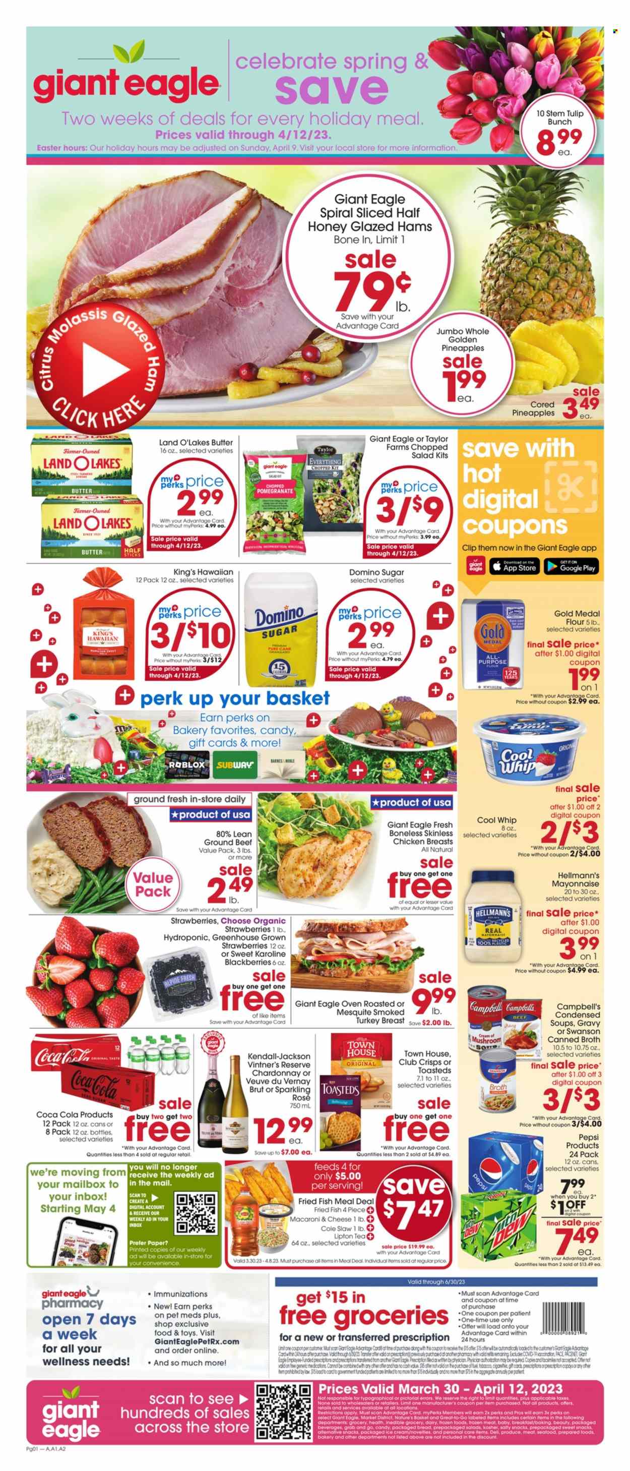 Giant Eagle ad - 03/30/2023 - 04/12/2023. Page 1