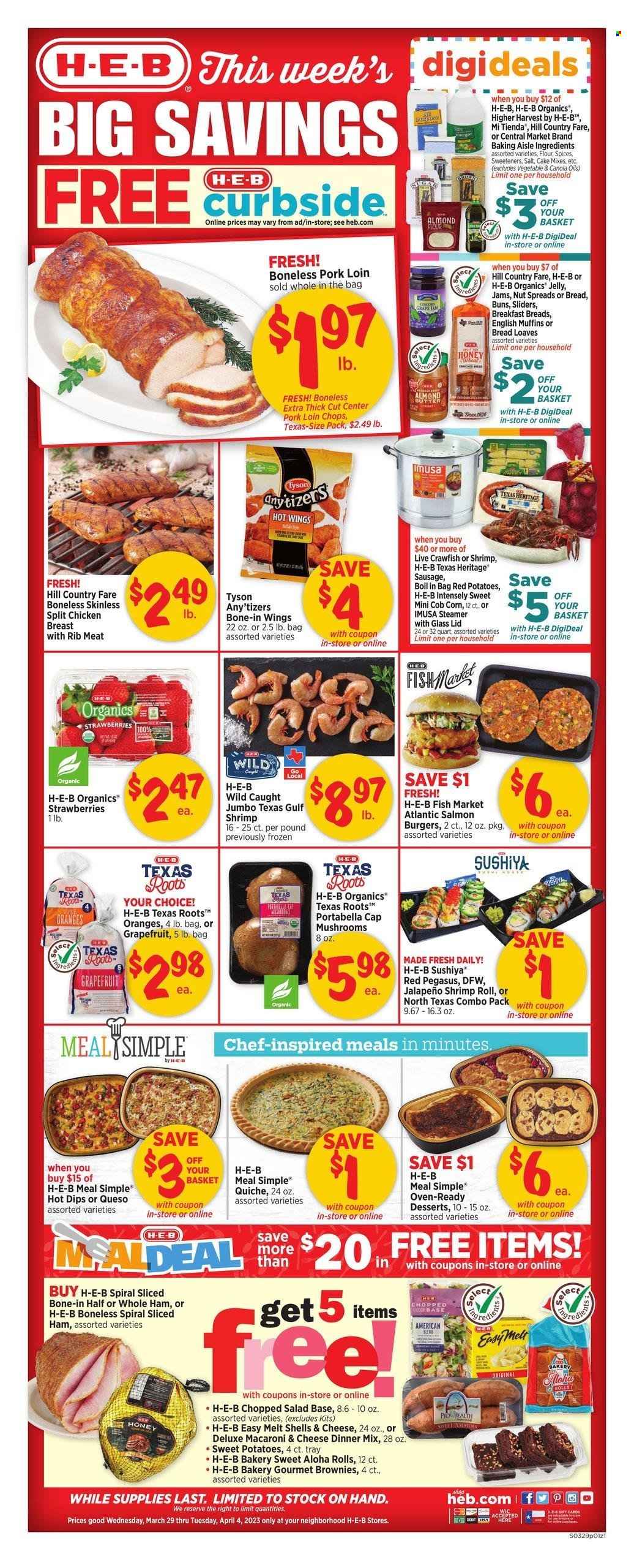 H-E-B ad - 03/29/2023 - 04/04/2023. Page 1