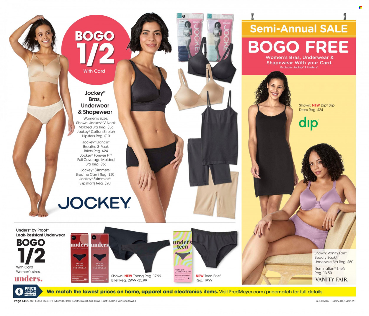 Fred Meyer ad - 03/29/2023 - 04/04/2023. Page 14