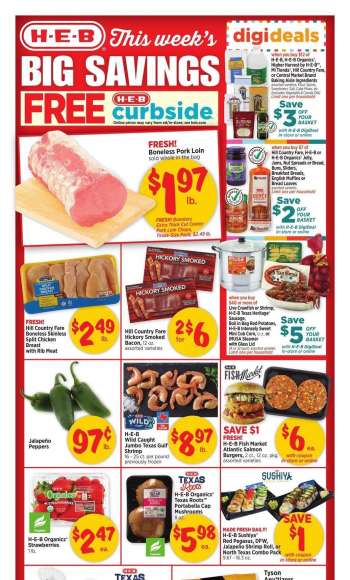 H-E-B Flyer - March 29, 2023 - April 04, 2023.