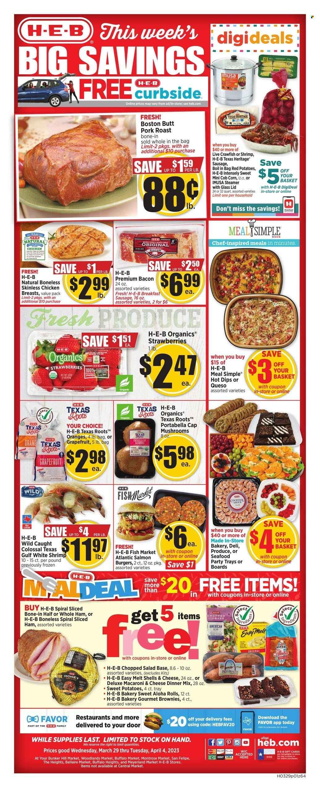 H-E-B ad - 03/29/2023 - 04/04/2023. Page 1