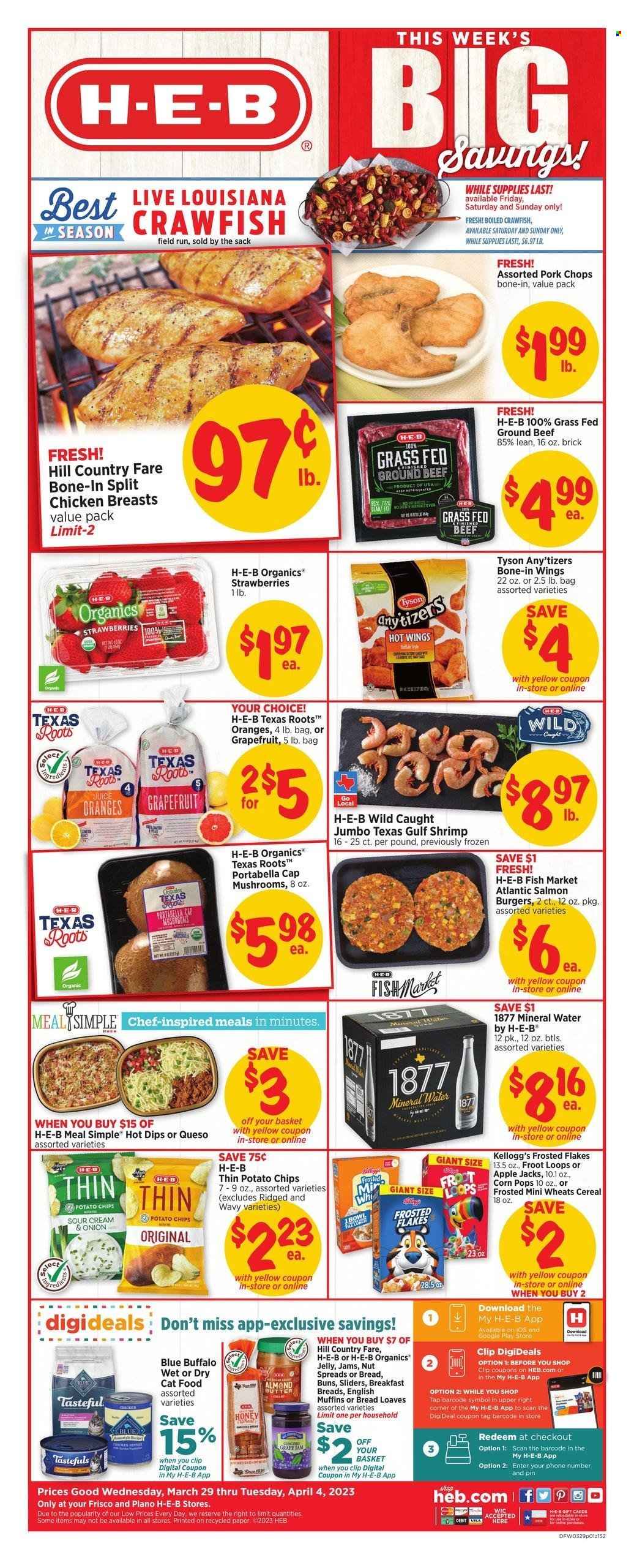 H-E-B ad - 03/29/2023 - 04/04/2023. Page 1