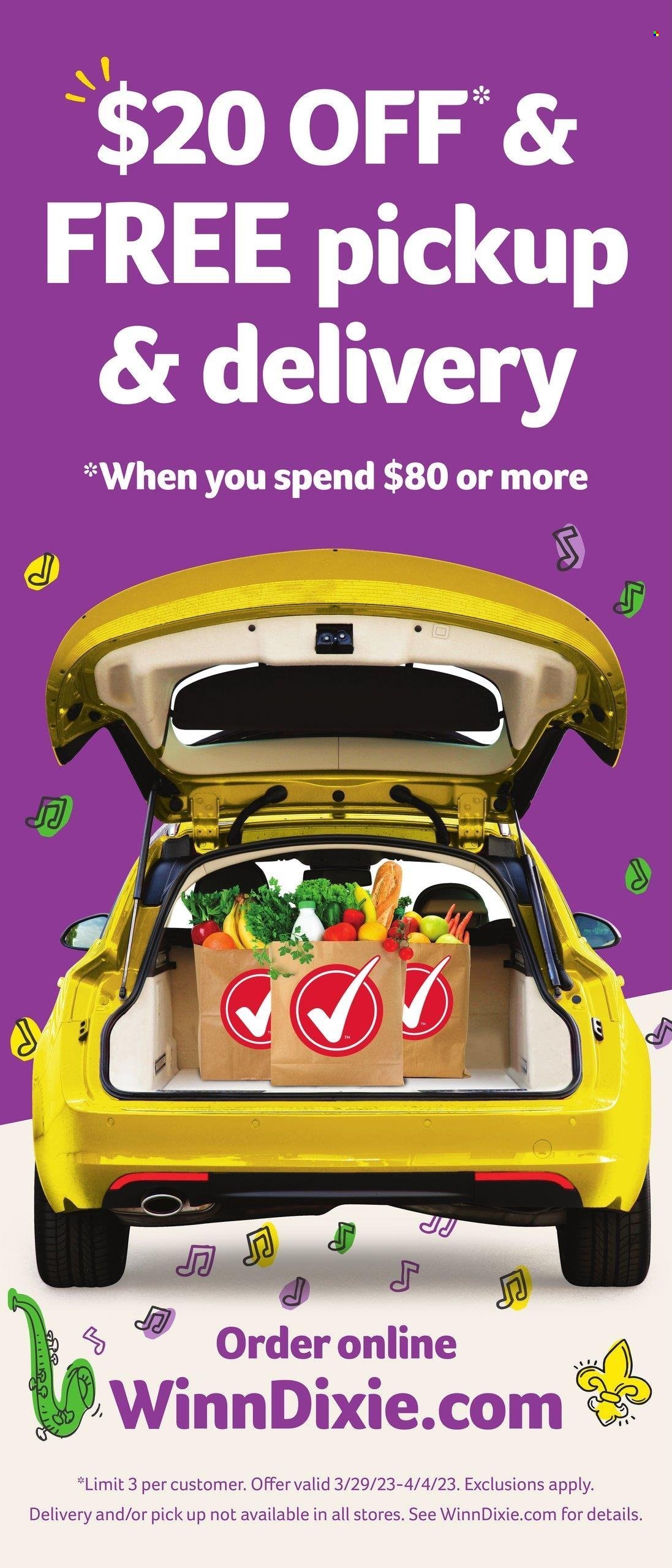 Winn Dixie ad - 03/29/2023 - 04/04/2023. Page 10