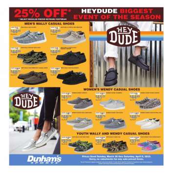 thumbnail - Dunham's Sports Ad