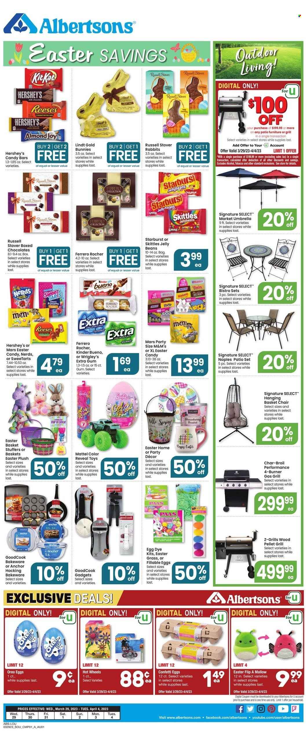 Albertsons ad - 03/29/2023 - 04/04/2023. Page 7