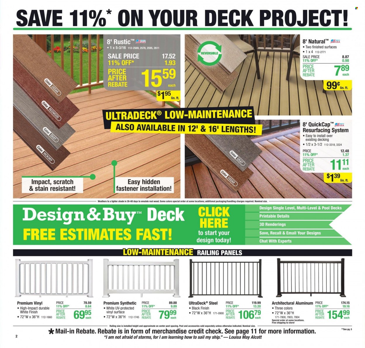 Menards ad - 03/29/2023 - 04/09/2023. Page 2