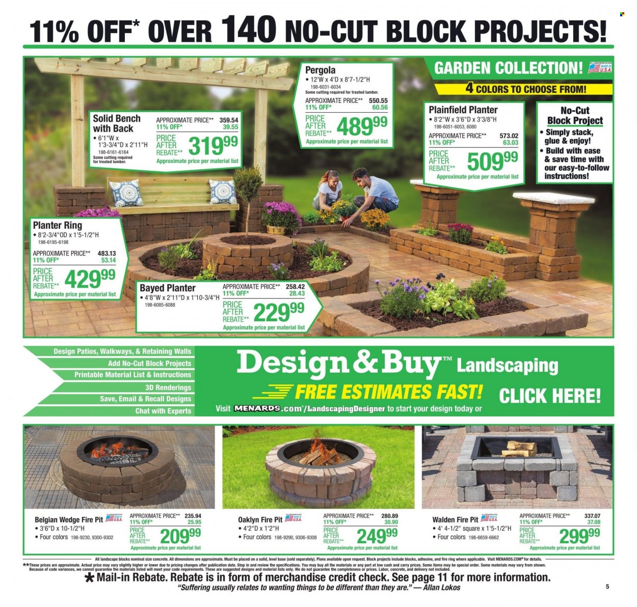Menards ad - 03/29/2023 - 04/09/2023. Page 8