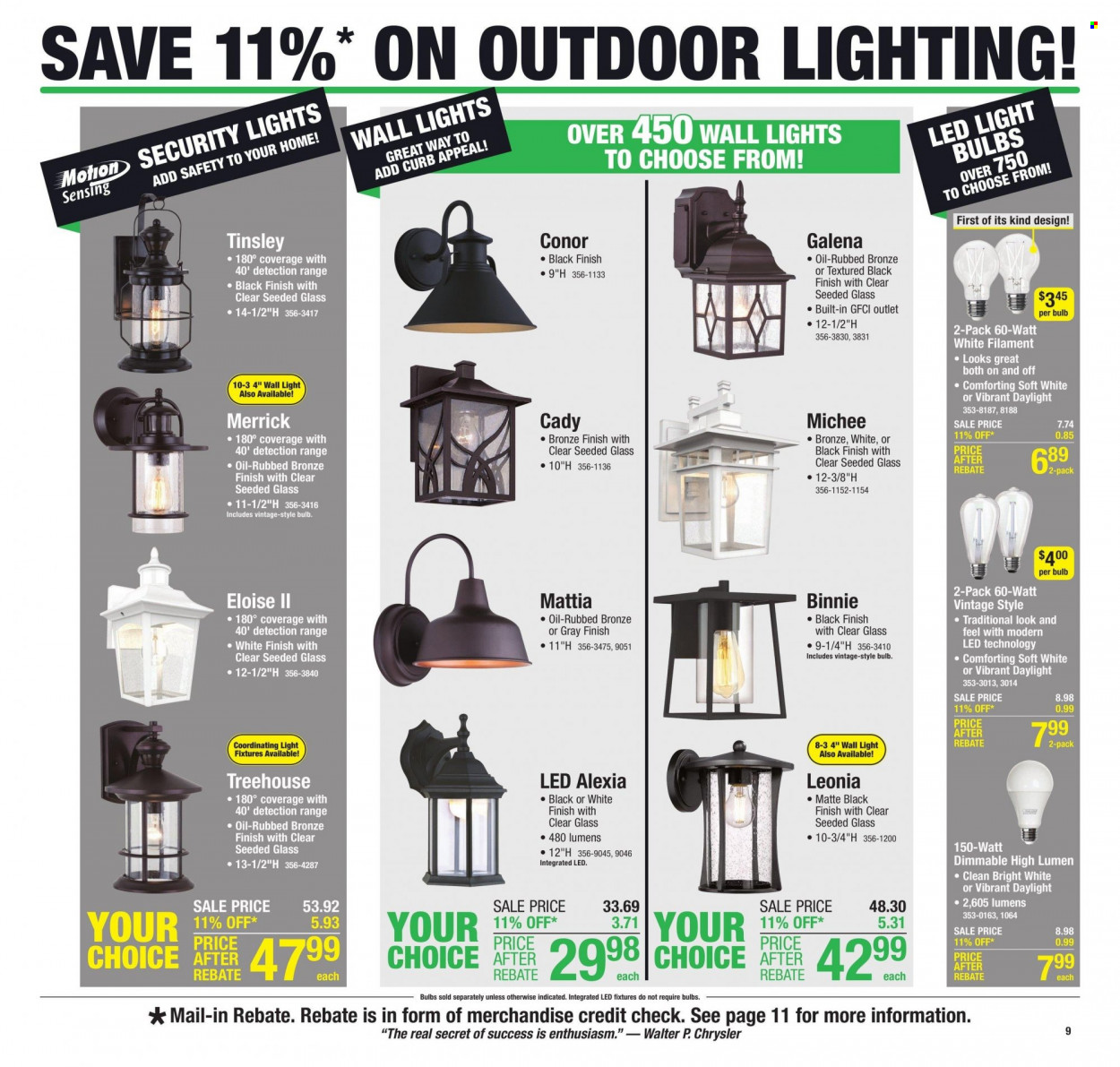 Menards ad - 03/29/2023 - 04/09/2023. Page 15