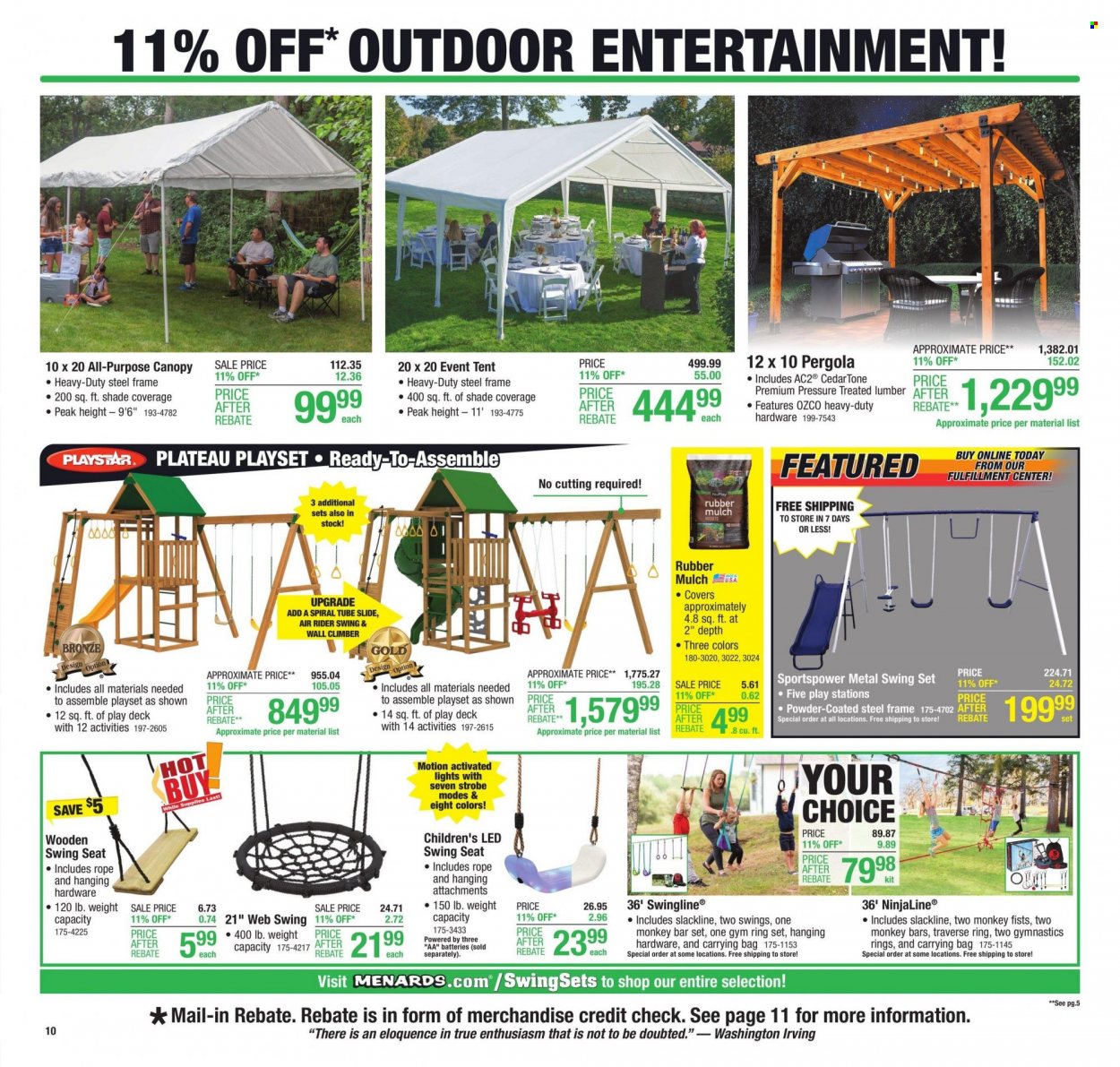 Menards ad - 03/29/2023 - 04/09/2023. Page 17