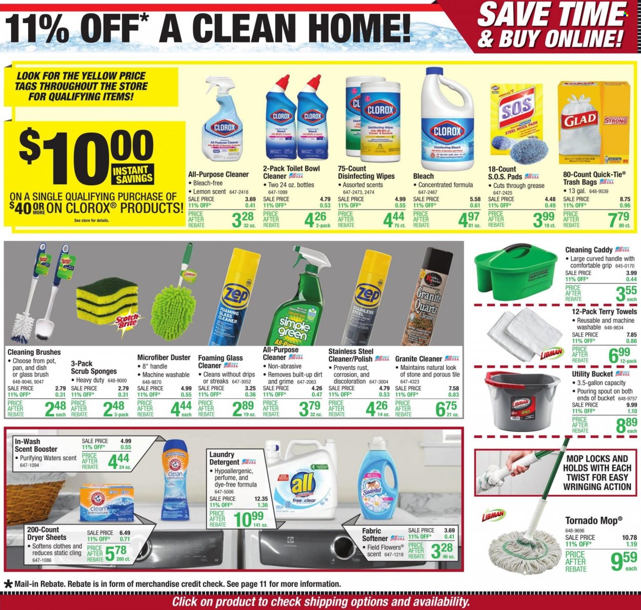Menards ad - 03/29/2023 - 04/09/2023. Page 20