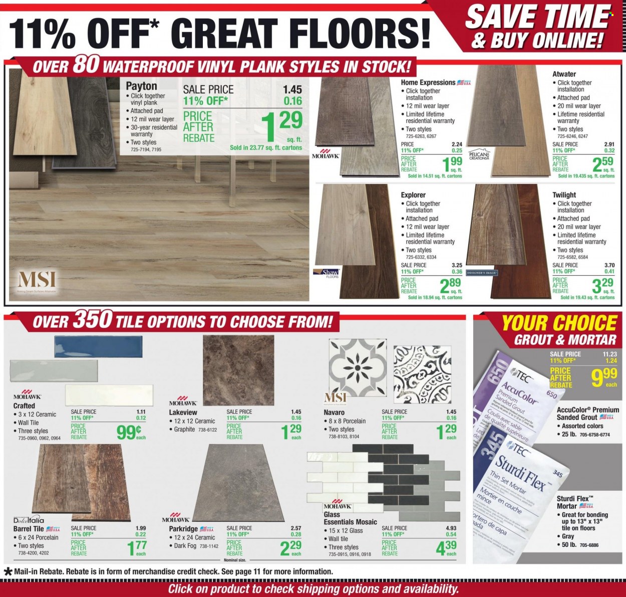 Menards ad - 03/29/2023 - 04/09/2023. Page 24