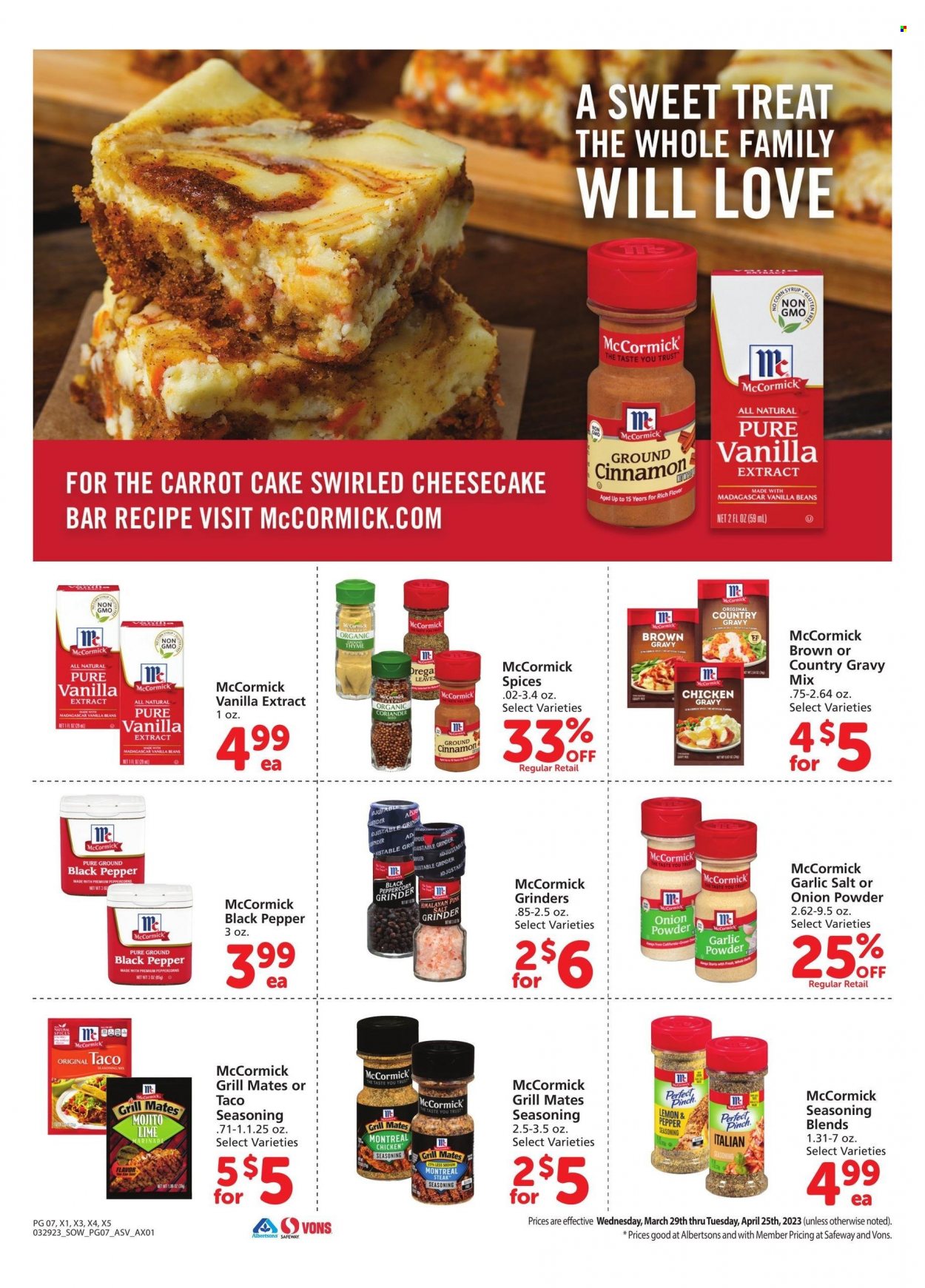Albertsons ad - 03/29/2023 - 04/25/2023. Page 7
