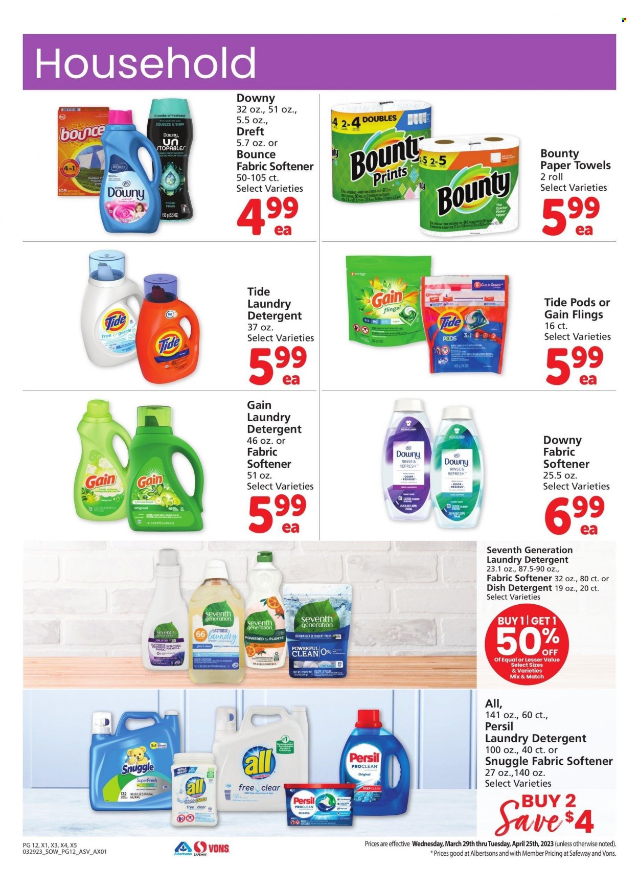 Albertsons ad - 03/29/2023 - 04/25/2023. Page 12
