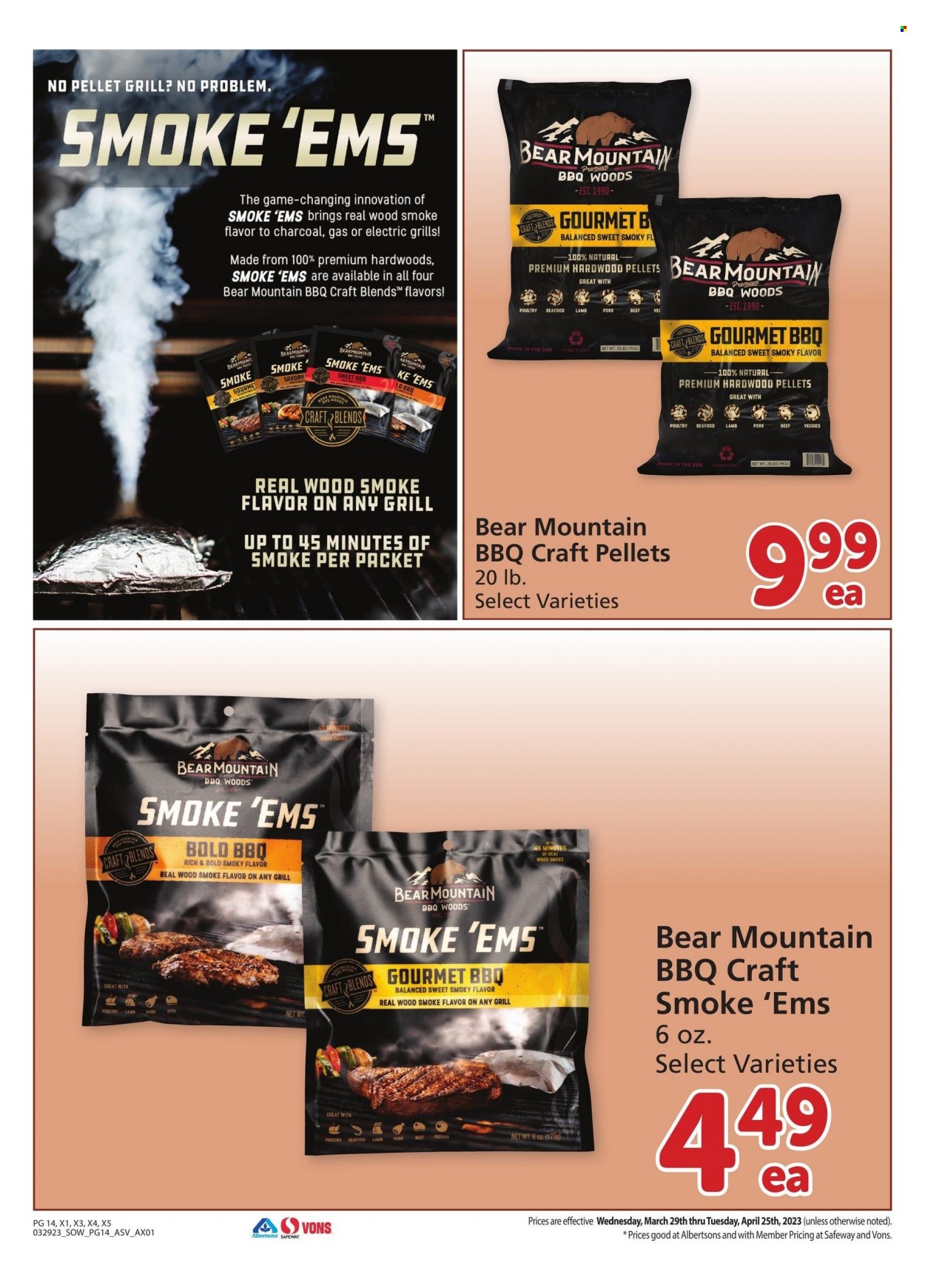 Albertsons ad - 03/29/2023 - 04/25/2023. Page 14