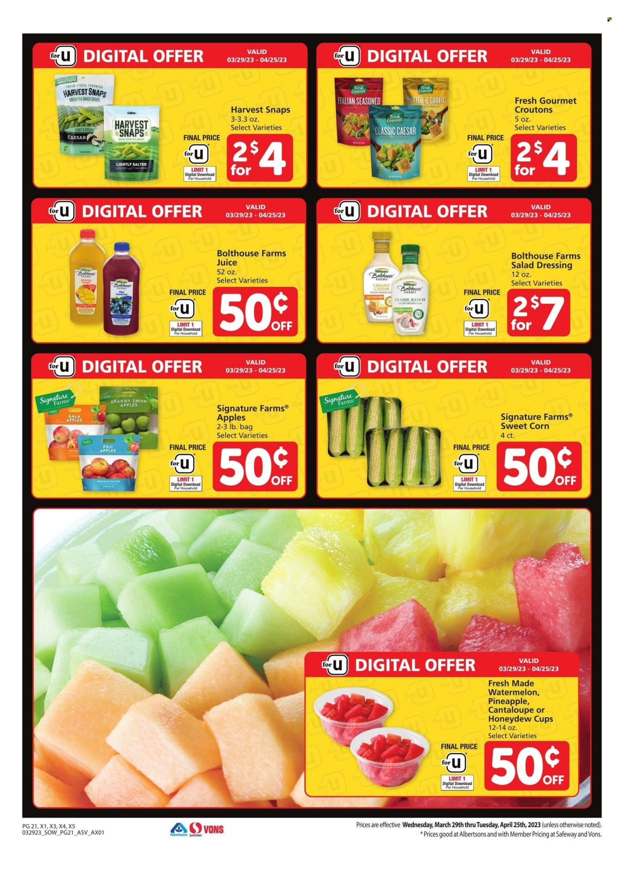 Albertsons ad - 03/29/2023 - 04/25/2023. Page 21