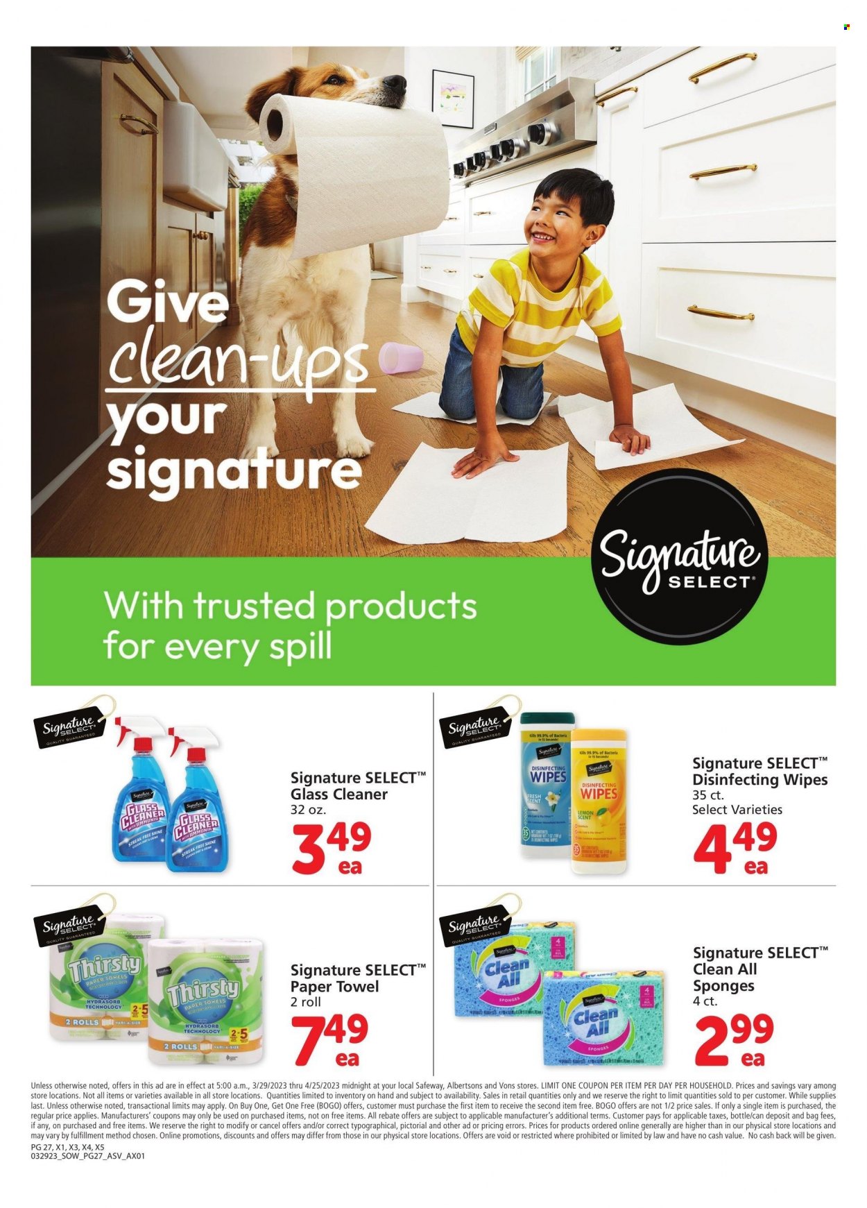 Albertsons ad - 03/29/2023 - 04/25/2023. Page 27