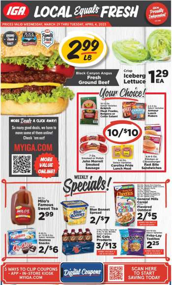 IGA Flyer - 03/29/2023 - 04/04/2023.
