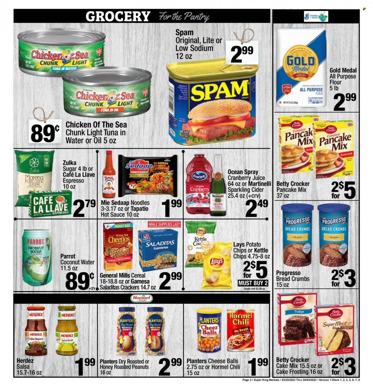 Super King Markets ad - 03/29/2023 - 04/04/2023. Page 3
