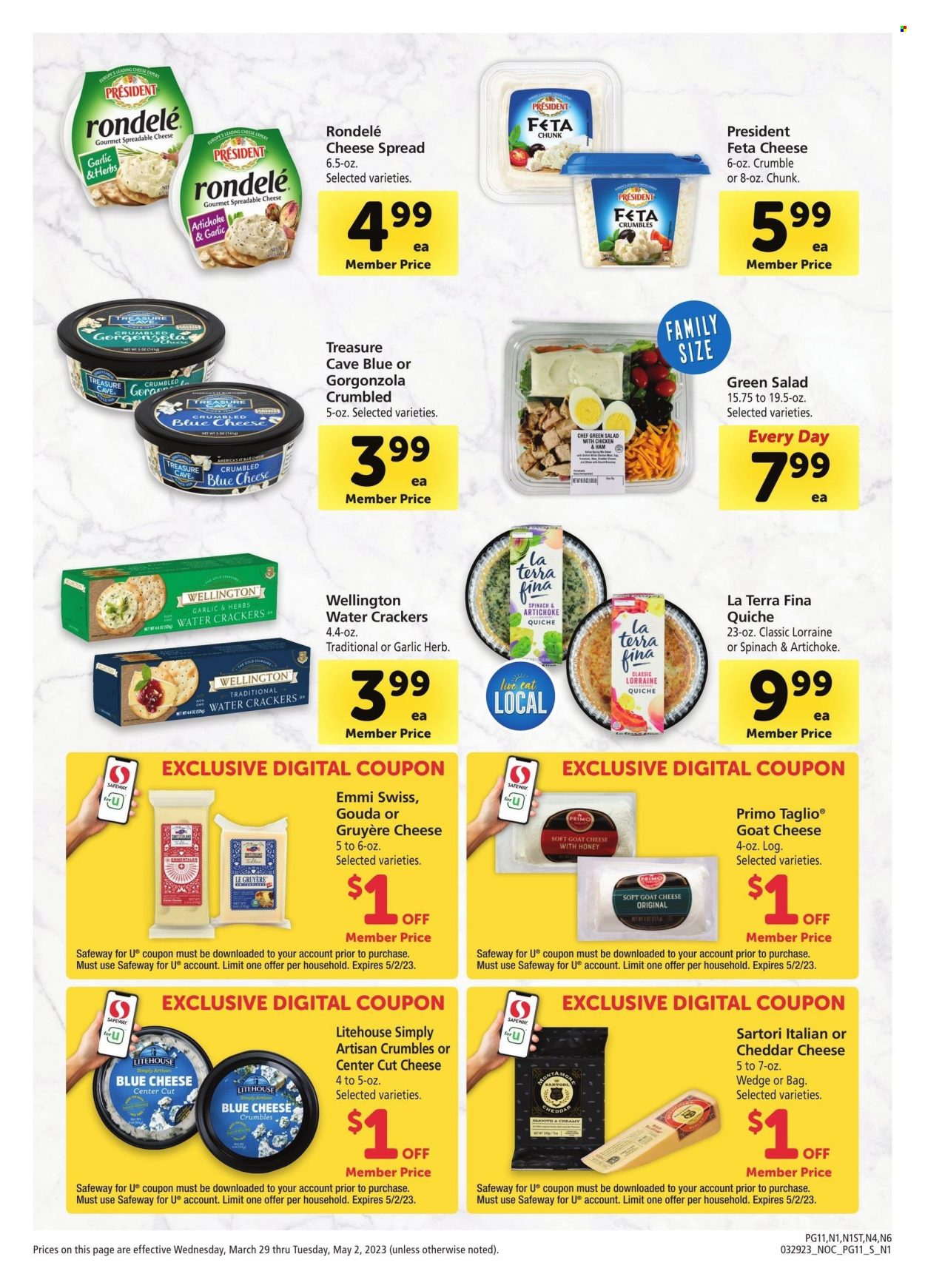 Safeway ad - 03/29/2023 - 05/02/2023. Page 11