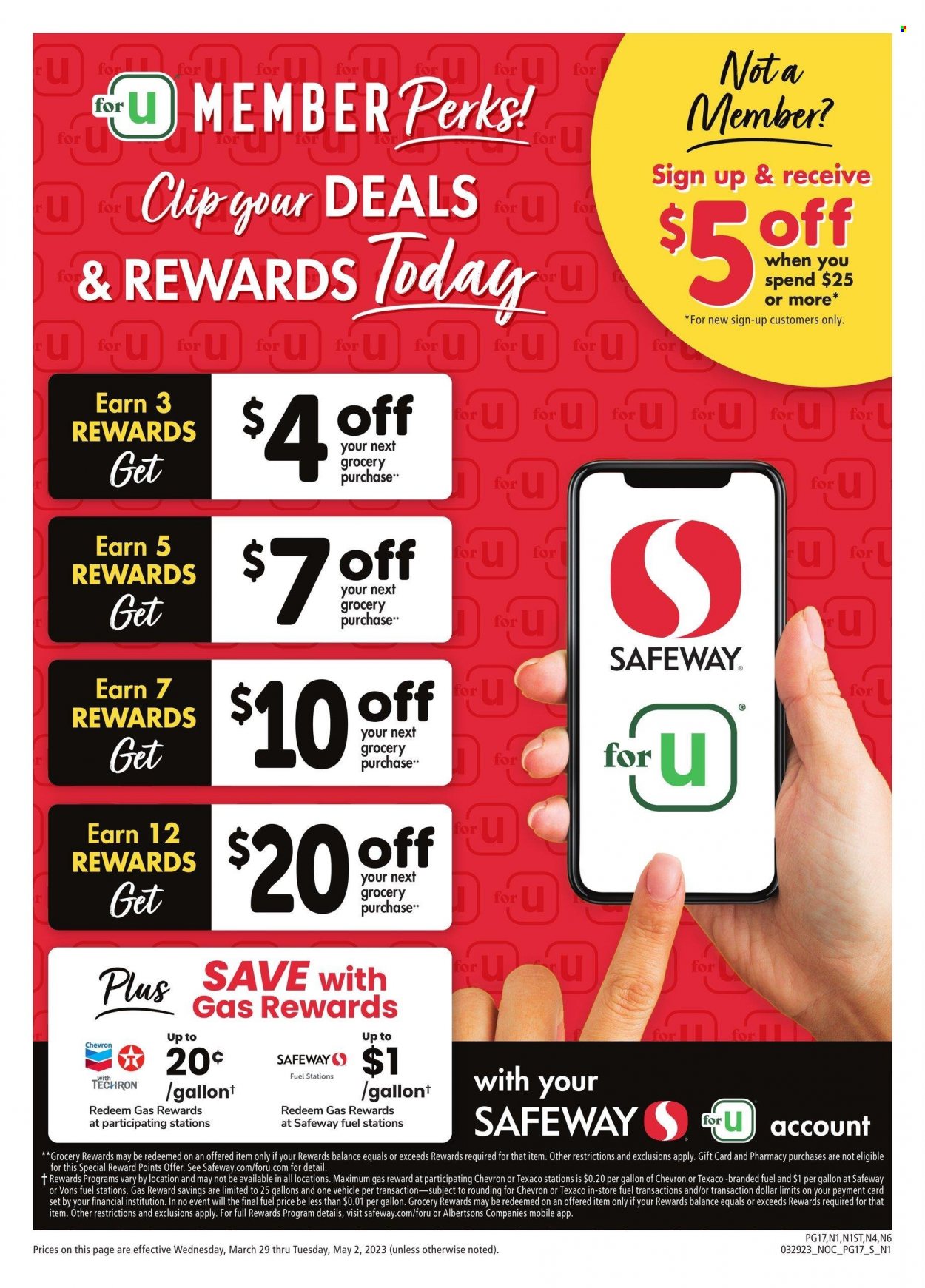 Safeway ad - 03/29/2023 - 05/02/2023. Page 17