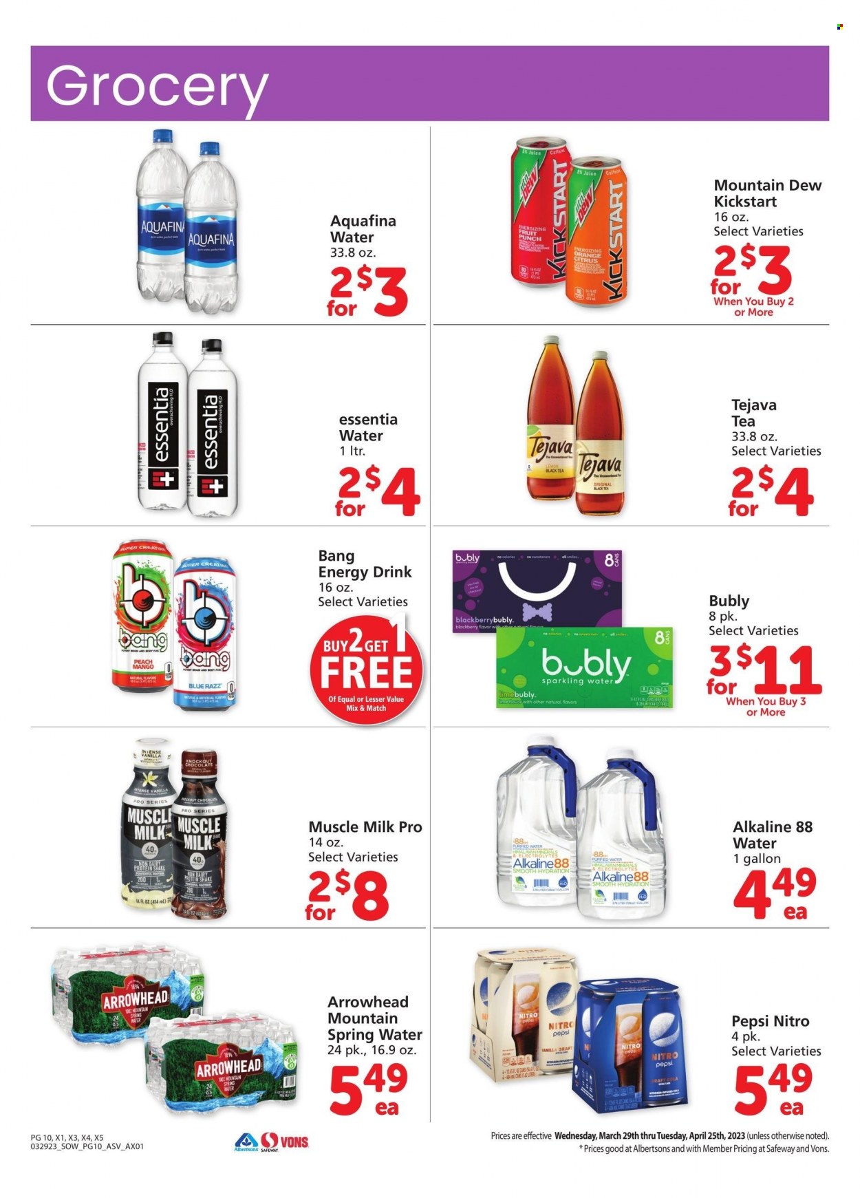Safeway ad - 03/29/2023 - 04/25/2023. Page 10