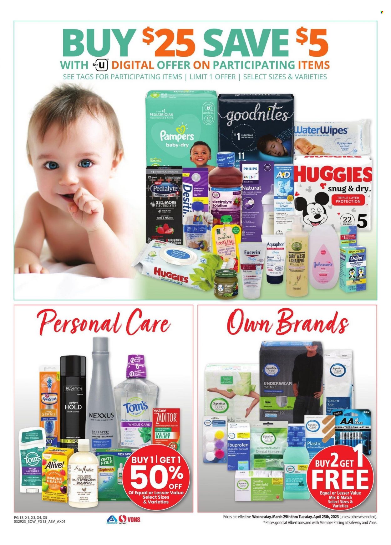 Safeway ad - 03/29/2023 - 04/25/2023. Page 13