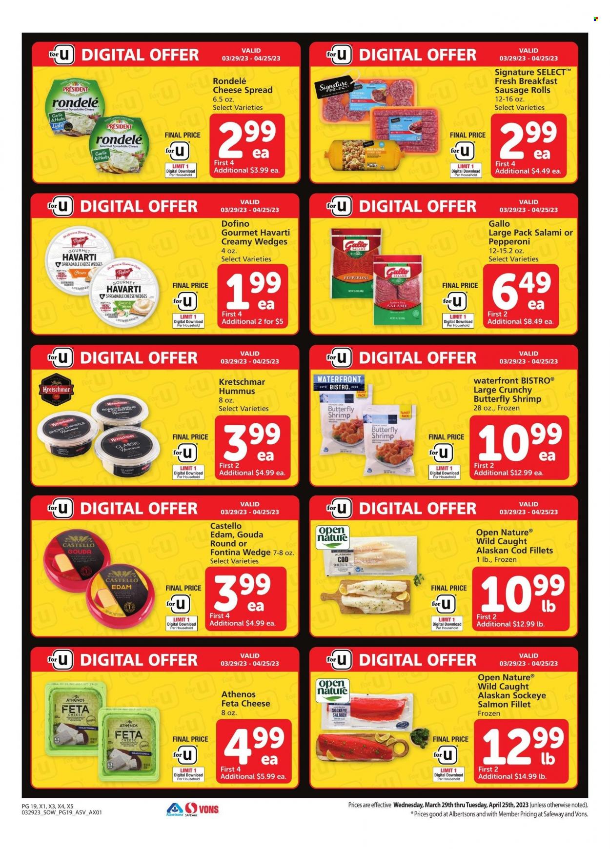 Safeway ad - 03/29/2023 - 04/25/2023. Page 19