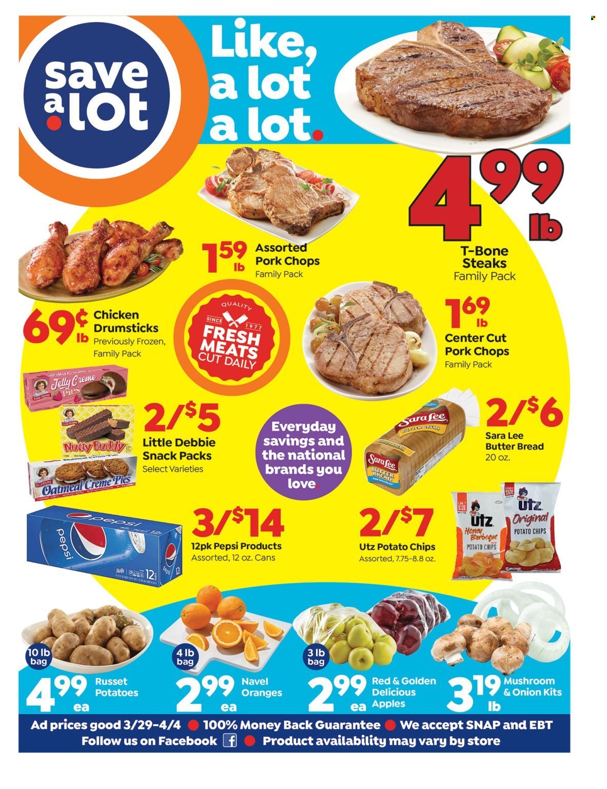 Save a Lot ad - 03/29/2023 - 04/04/2023. Page 1