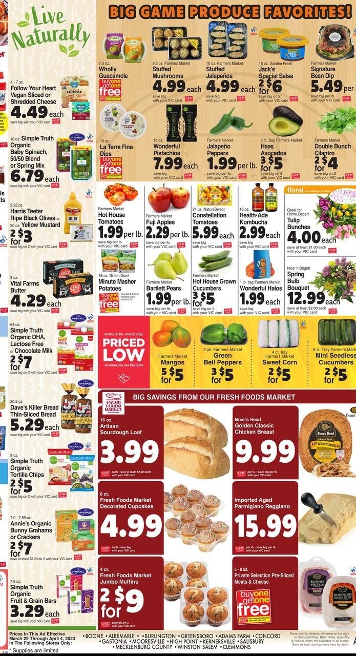 Harris Teeter ad - 03/29/2023 - 04/04/2023. Page 8